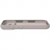 Decoded Silicone Back Cover hoesje met MagSafe voor Apple iPhone 17 Pro - Soft Taupe 3