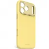 Decoded Silicone Back Cover hoesje met MagSafe voor Apple iPhone 17 Pro Max - Yuma Yellow 1