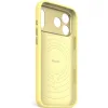Decoded Silicone Back Cover hoesje met MagSafe voor Apple iPhone 17 Pro Max - Yuma Yellow 2