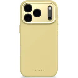 Decoded Silicone Back Cover hoesje met MagSafe voor Apple iPhone 17 Pro - Yuma Yellow