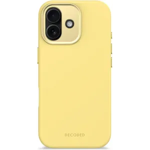 Decoded Silicone Back Cover hoesje met MagSafe voor Apple iPhone 17 - Yuma Yellow