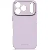 Decoded Silicone Back Cover hoesje met MagSafe voor Apple iPhone 17 Pro - Lavender 2