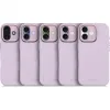 Decoded Silicone Back Cover hoesje met MagSafe voor Apple iPhone 17 - Lavender 8