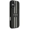 Guess 4G Printed Stripes Hard Case Back Cover hoesje met MagSafe voor Apple iPhone 17 - Zwart 1