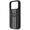Guess 4G Printed Stripes Hard Case Back Cover hoesje met MagSafe voor Apple iPhone 17 Pro Max - Zwart 5
