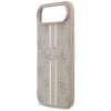Guess 4G Printed Stripes Hard Case Back Cover hoesje met MagSafe voor Apple iPhone Air - Roze 4