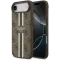 Guess 4G Printed Stripes Hard Case Back Cover hoesje met MagSafe voor Apple iPhone Air - Bruin