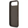 Guess 4G Printed Stripes Hard Case Back Cover hoesje met MagSafe voor Apple iPhone Air - Bruin 4
