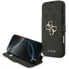 Guess 4G Big Metal Logo Book Wallet Case hoesje voor Apple iPhone 17 Pro Max - Zwart 0