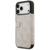 Guess 4G Big Metal Logo Book Wallet Case hoesje voor Apple iPhone 17 Pro Max - Roze 2