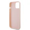 Karl Lagerfeld 3D Rubber Glitter Logo Back Cover hoesje voor Apple iPhone 15 - Roze 6