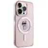 Karl Lagerfeld IML Choupette Back Cover hoesje met MagSafe voor Apple iPhone 15 Pro - Roze 4
