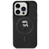 Karl Lagerfeld IML Ikonik Back Cover hoesje met MagSafe voor Apple iPhone 15 Pro - Zwart 3