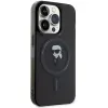 Karl Lagerfeld IML Ikonik Back Cover hoesje met MagSafe voor Apple iPhone 15 Pro - Zwart 4