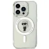 Karl Lagerfeld IML Ikonik Back Cover hoesje met MagSafe voor Apple iPhone 15 Pro - Transparant 3