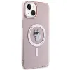 Karl Lagerfeld IML Choupette Back Cover hoesje met MagSafe voor Apple iPhone 15 Plus/14 Plus - Roze 4