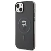 Karl Lagerfeld IML Ikonik Back Cover hoesje met MagSafe voor Apple iPhone 15 Plus/14 Plus - Zwart 2
