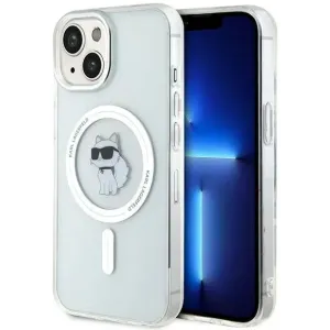 Karl Lagerfeld IML Choupette Back Cover hoesje met MagSafe voor Apple iPhone 15 - Transparant
