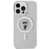 Karl Lagerfeld IML Ikonik Back Cover hoesje met MagSafe voor Apple iPhone 15 Pro Max - Transparant 3