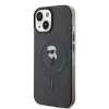 Karl Lagerfeld IML Ikonik Back Cover hoesje met MagSafe voor Apple iPhone 15 - Zwart 2
