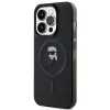 Karl Lagerfeld IML Ikonik Back Cover hoesje met MagSafe voor Apple iPhone 15 Pro Max - Zwart 2