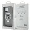 Karl Lagerfeld Ring Stand Karl & Choupette Hard Case Back Cover hoesje met MagSafe voor Apple iPhone 14 - Zwart 8