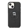 Karl Lagerfeld IML Ikonik Back Cover hoesje met MagSafe voor Apple iPhone 14 - Zwart 3