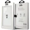 Karl Lagerfeld IML Ikonik Back Cover hoesje met MagSafe voor Samsung Galaxy S23 Ultra - Transparant 7