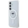 Karl Lagerfeld IML Choupette Back Cover hoesje met MagSafe voor Samsung Galaxy S24 - Transparant 1