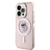 Karl Lagerfeld IML Choupette Back Cover hoesje met MagSafe voor Apple iPhone 14 Pro - Roze 2