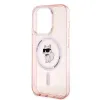 Karl Lagerfeld IML Choupette Back Cover hoesje met MagSafe voor Apple iPhone 14 Pro Max - Roze 6