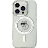 Karl Lagerfeld IML Choupette Back Cover hoesje met MagSafe voor Apple iPhone 14 Pro - Transparant 3