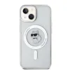 Karl Lagerfeld IML Choupette Back Cover hoesje met MagSafe voor Apple iPhone 14 - Transparant 3