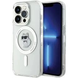Karl Lagerfeld IML Choupette Back Cover hoesje met MagSafe voor Apple iPhone 14 Pro Max - Transparant