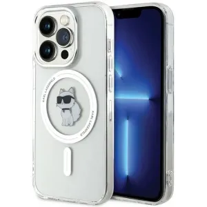 Karl Lagerfeld IML Choupette Back Cover hoesje met MagSafe voor Apple iPhone 14 Pro Max - Transparant