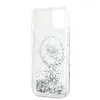 Karl Lagerfeld Liquid Glitter Choupette Head Back Cover hoesje met MagSafe voor Apple iPhone 15 Plus/14 Plus - Transparant 6