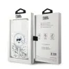 Karl Lagerfeld Liquid Glitter Choupette Head Back Cover hoesje met MagSafe voor Apple iPhone 15 Pro Max - Transparant 7