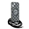 Karl Lagerfeld IML Crossbody Monogram Karl & Choupette Head Back Cover hoesje met MagSafe voor Apple iPhone 15/14 - Zwart 3