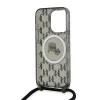 Karl Lagerfeld IML Crossbody Monogram Karl & Choupette Head Back Cover hoesje met MagSafe voor Apple iPhone 15 Pro Max - Zwart 6