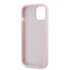 Karl Lagerfeld Diagonal Quilted Script Back Cover hoesje voor Apple iPhone 14 - Roze 7