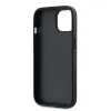 Karl Lagerfeld Diagonal Quilted Script Back Cover hoesje voor Apple iPhone 15 Plus/14 Plus - Zwart 7