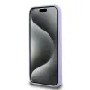 Karl Lagerfeld Silicone Karl & Choupette Heads Ring Back Cover hoesje met MagSafe voor Apple iPhone 15 Pro - Paars 5