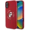 Karl Lagerfeld Silicone Karl & Choupette Heads Ring Back Cover hoesje met MagSafe voor Apple iPhone 16 - Rood