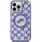 Karl Lagerfeld IML Monogram Karl & Choupette Head Back Cover hoesje met MagSafe voor Apple iPhone 15 - Paars