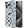 Karl Lagerfeld IML Monogram Karl & Choupette Head Back Cover hoesje met MagSafe voor Apple iPhone 15 Pro Max - Transparant