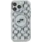 Karl Lagerfeld IML Monogram Karl & Choupette Head Back Cover hoesje met MagSafe voor Apple iPhone 16 - Transparant