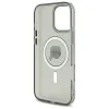 Karl Lagerfeld IML Metal Karl Head Back Cover hoesje met MagSafe voor Apple iPhone 16 Pro - Zwart 7