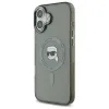 Karl Lagerfeld IML Metal Karl Head Back Cover hoesje met MagSafe voor Apple iPhone 16 Plus - Zwart 2