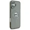 Karl Lagerfeld IML Metal Karl Head Back Cover hoesje met MagSafe voor Apple iPhone 16 Plus - Zwart 4