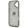Karl Lagerfeld IML Metal Karl Head Back Cover hoesje met MagSafe voor Apple iPhone 16 Plus - Zwart 7